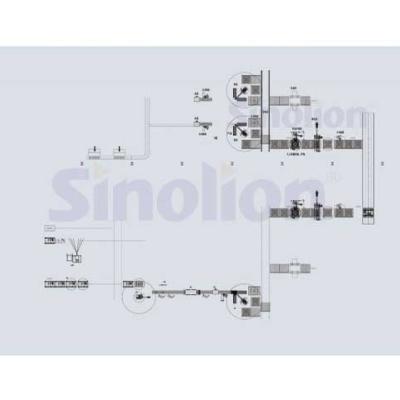 纤维行业包装流水线