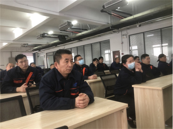 山东深蓝缠绕包装机厂家组织消防安全培训