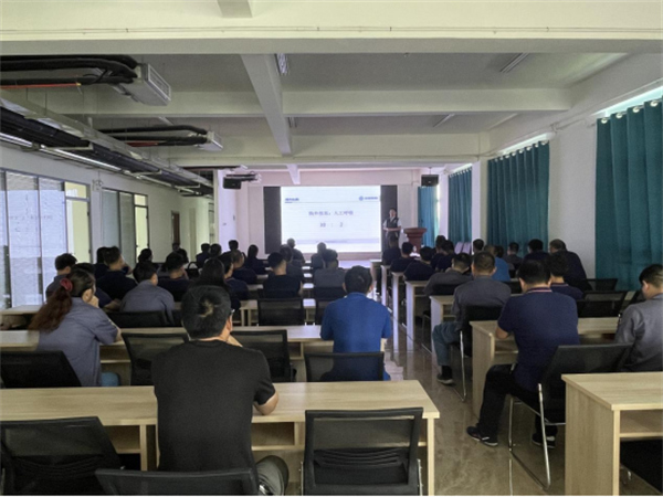 深蓝机器缠绕包装机厂家——“健康急救”专题讲座顺利召开