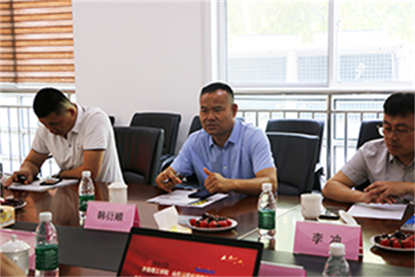 齐鲁理工学院与华体官网登录入口举行校企合作签约暨授牌仪式